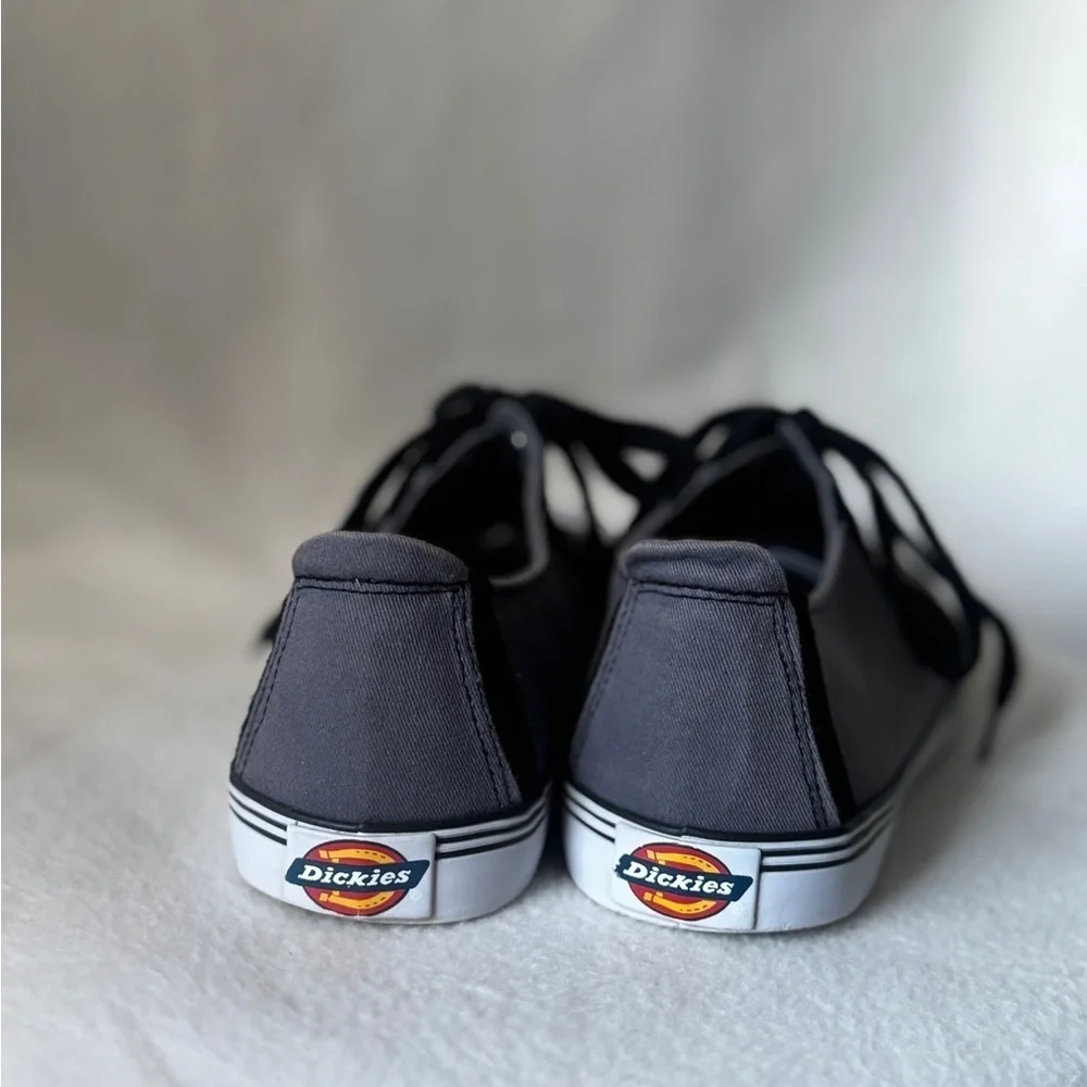 Dickies Size 8 Men’s Gray/Black/White Lace Up Sneakers